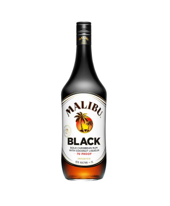 LICOR MALIBU BLACK 1 L 35% (6)