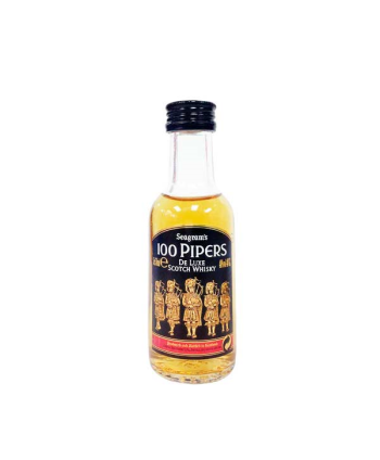 WHISKY 100 PIPERS 5 CL 40%...