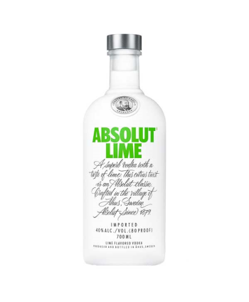 VODKA ABSOLUT LIME 1L 40% (12)