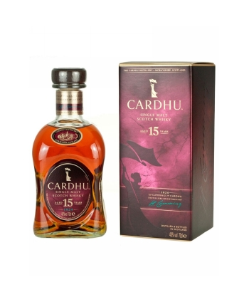 WHISKY CARDHU 70 CL 15 AÑOS...