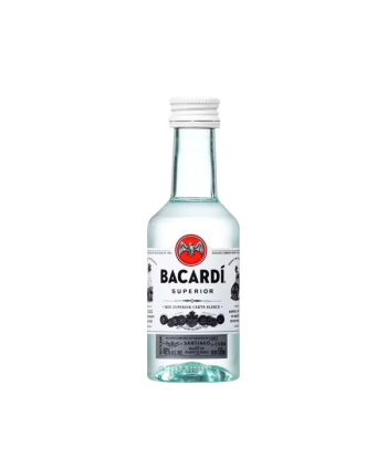 MINIATURA RON BACARDI 5 CL...