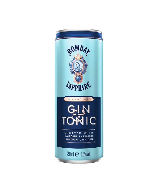Lata bebida preparada Gin Tonic Bombay