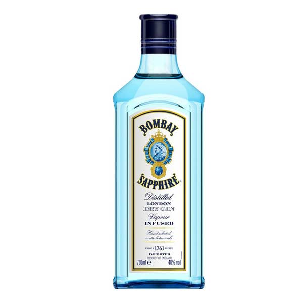 Botella de Ginebra Bomba Sapphire