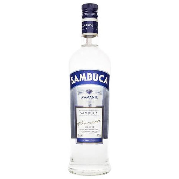 botella de sambuca francoli